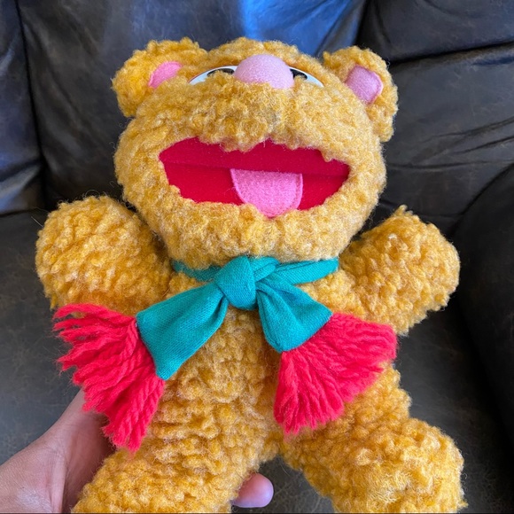 Vintage 1987 Baby Fozzie Bear Plush Muppets Doll by Henson Associates, Inc - Picture 9 of 10